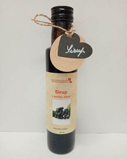 Sirup z aronie - EXTRA