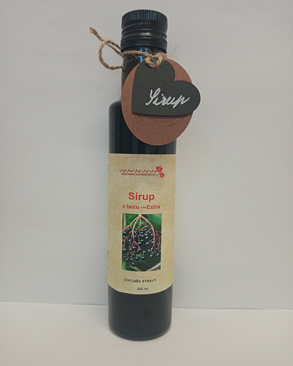 Sirup z bezu černého - EXTRA