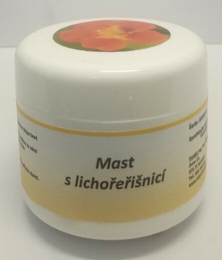 Mast s lichořeřišnicí