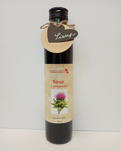 Sirup z ostropestřce