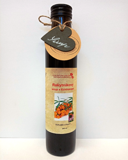 Rakytníkový sirup s Echinacea