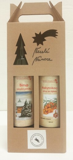 Vánoční dárkový set vánoční pohoda a rakytník šípek