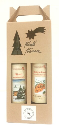 Vánoční dárkový set vánoční pohoda a rakytník zázvor